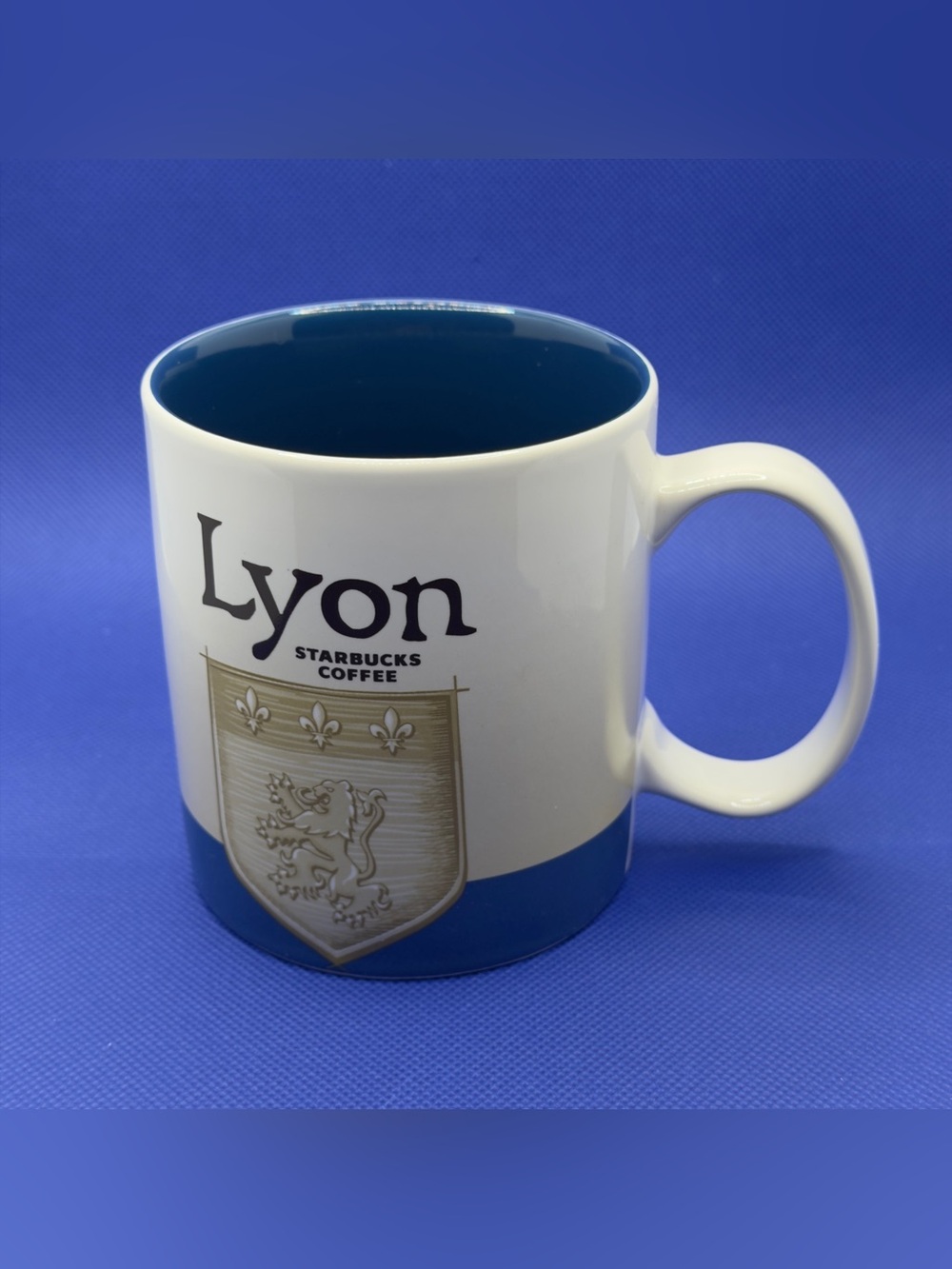 Starbucks Lyon France Global Icon Series City Mug 16 oz 2016